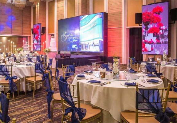 Màn Hình Led nhà hàng tiệc cưới