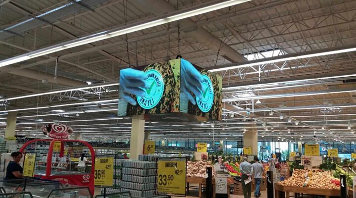 Màn Hình LED Siêu Thị