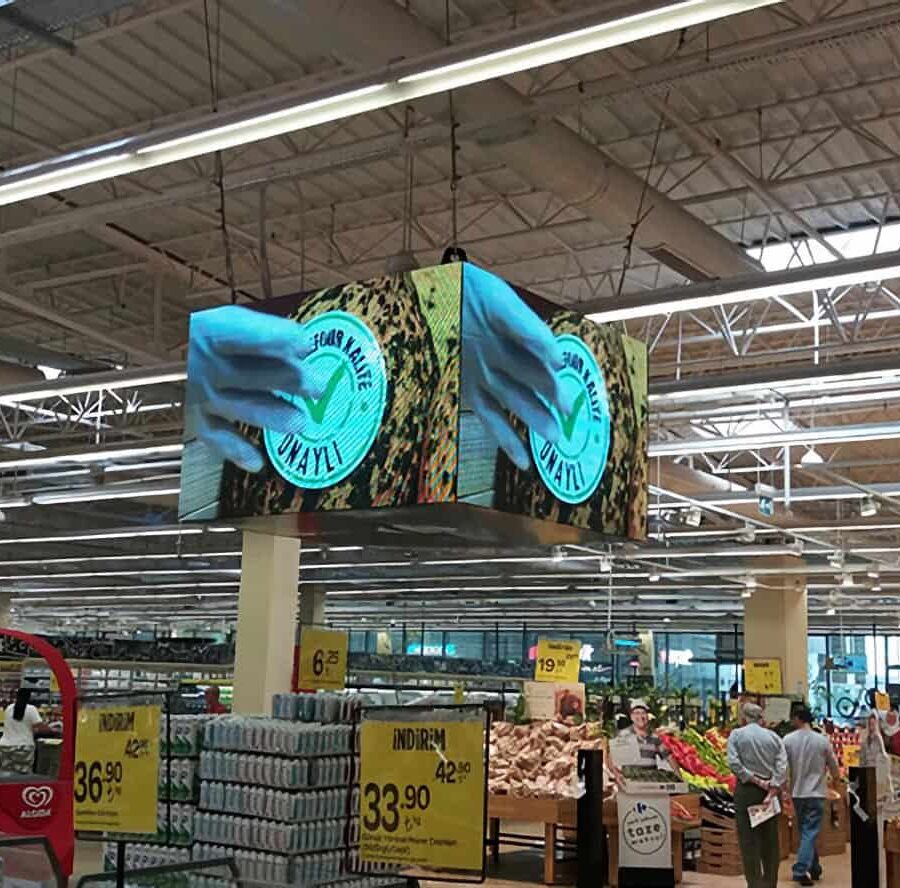 Màn Hình LED Siêu Thị