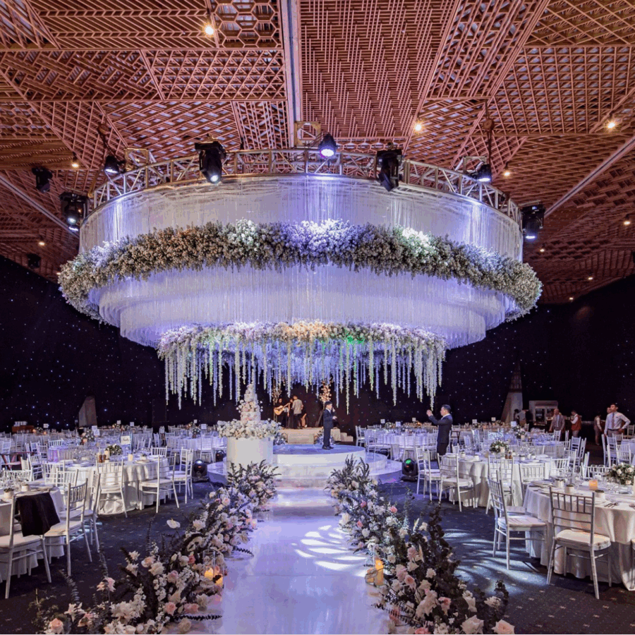 màn hình LED tiệc cưới