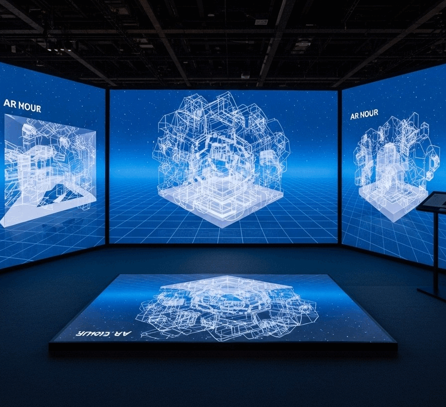 màn hình LED triển lãm