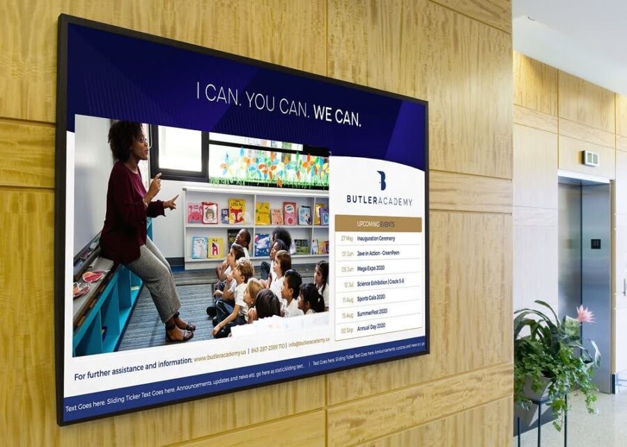 Màn hình quảng cáo treo tường 55 inch Luxvision: Chi tiết thông số kỹ thuật