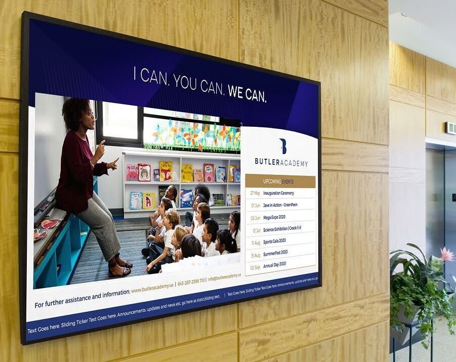 Màn hình quảng cáo treo tường 55 inch Luxvision: Chi tiết thông số kỹ thuật