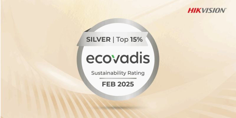 Hikvision Nhận Huy Chương Bạc EcoVadis 2025: Top 1 Màn Hình LED Bền Vững